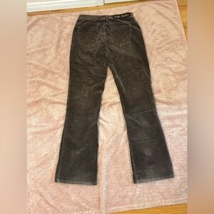 Vintage Suko Jean Brown Bedazzled Y2K Corduroy Flare Women's Jeans